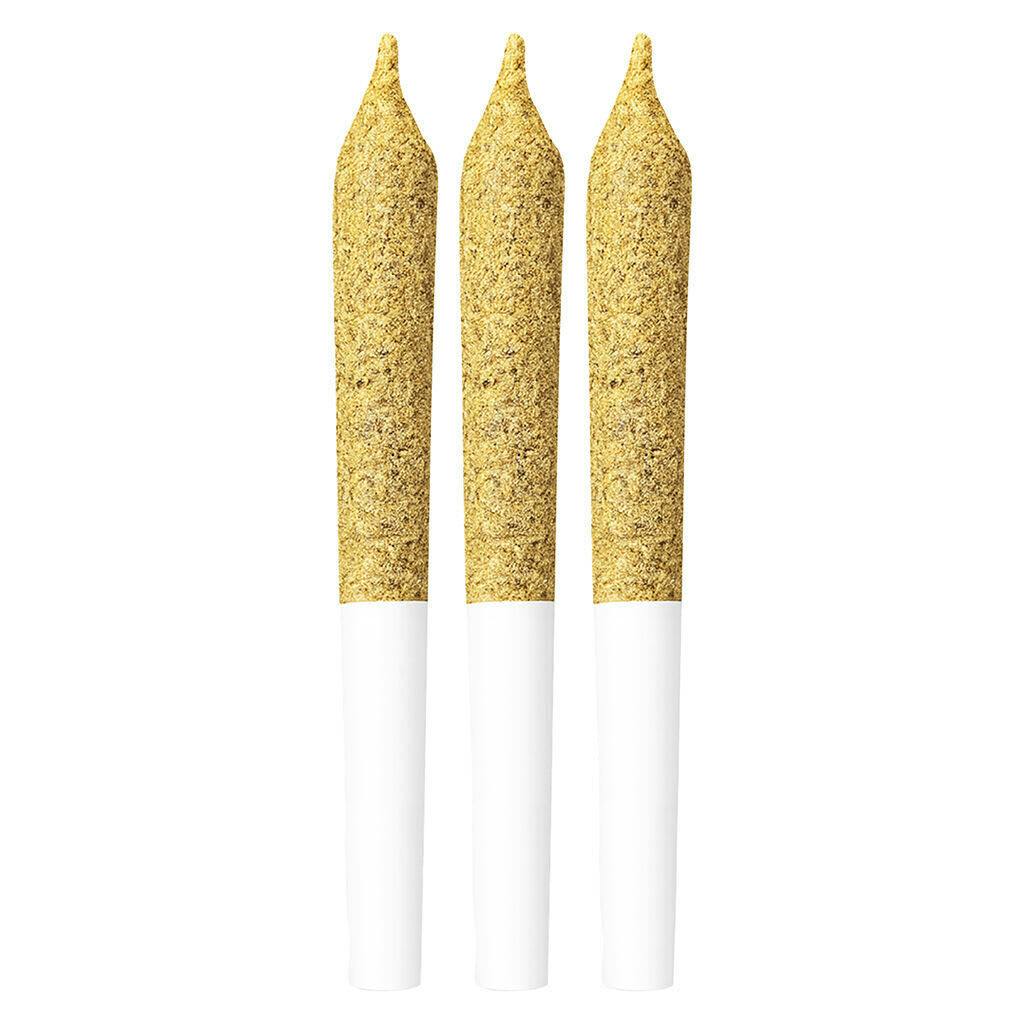 PEANUT B. BREATH Live Rosin Infused + Kief Coated Pre-Roll 3x0.5g Rosin