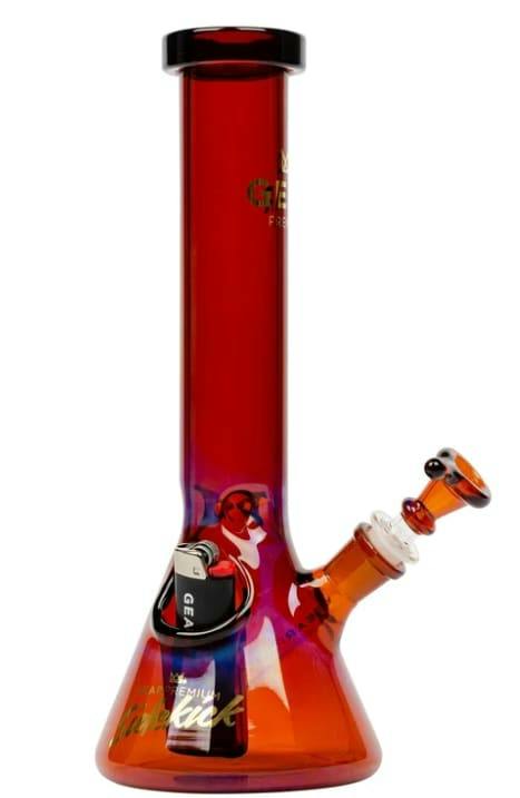 GEAR Premium 12" Tall Amber Sidekick Beaker Tube W/Built In Lighter Holster