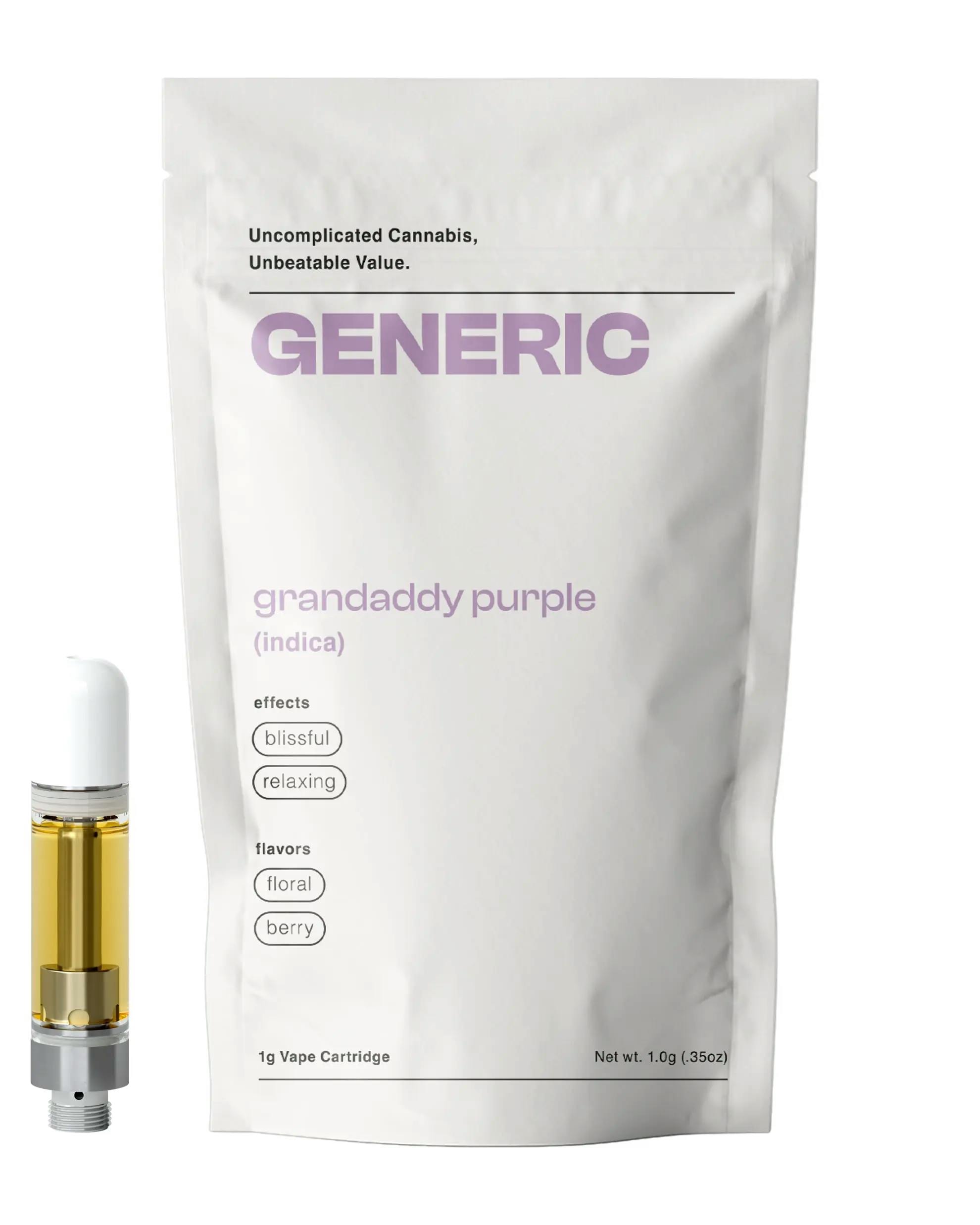 GRANDADDY PURPLE CARTRIDGE