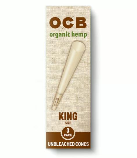 ORGANIC HEMP CONE KING 3PK