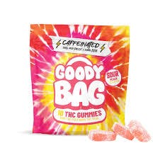 SOUR POWER PEACH CAFFEINATED GUMMIES 10PK