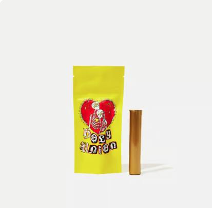 GATOR BREATH X DISTILLATE X STRAWBERRY GUAVA HASH INFUSED PRE ROLL