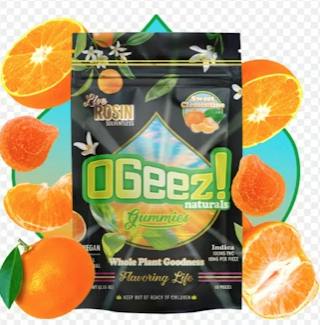 SWEET CLEMENTINE (VEGAN) LIVE ROSIN GUMMIES 10PK