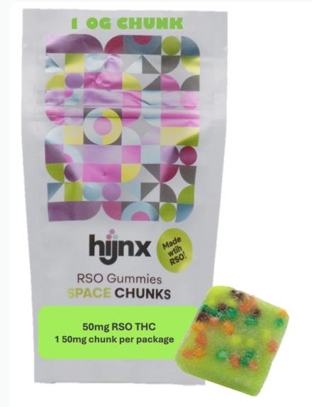 SPACE CHUNK OG 1PK RSO GUMMY