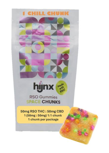 SPACE CHUNK 1:1[THC:CBD] RSO GUMMY 1PK