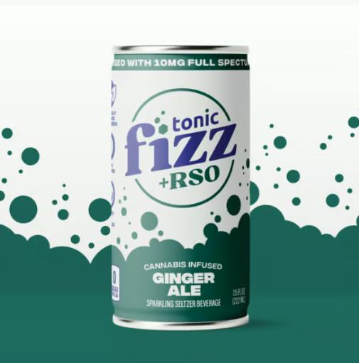GINGER ALE + RSO TONIC FIZZ SHORTIES