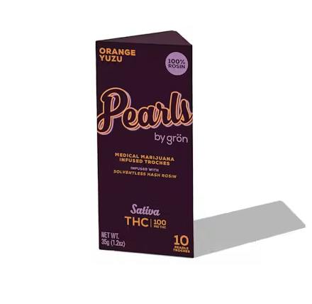 Gron Pearl Rosin Orange Yuzu Troches 100mg [10pk]