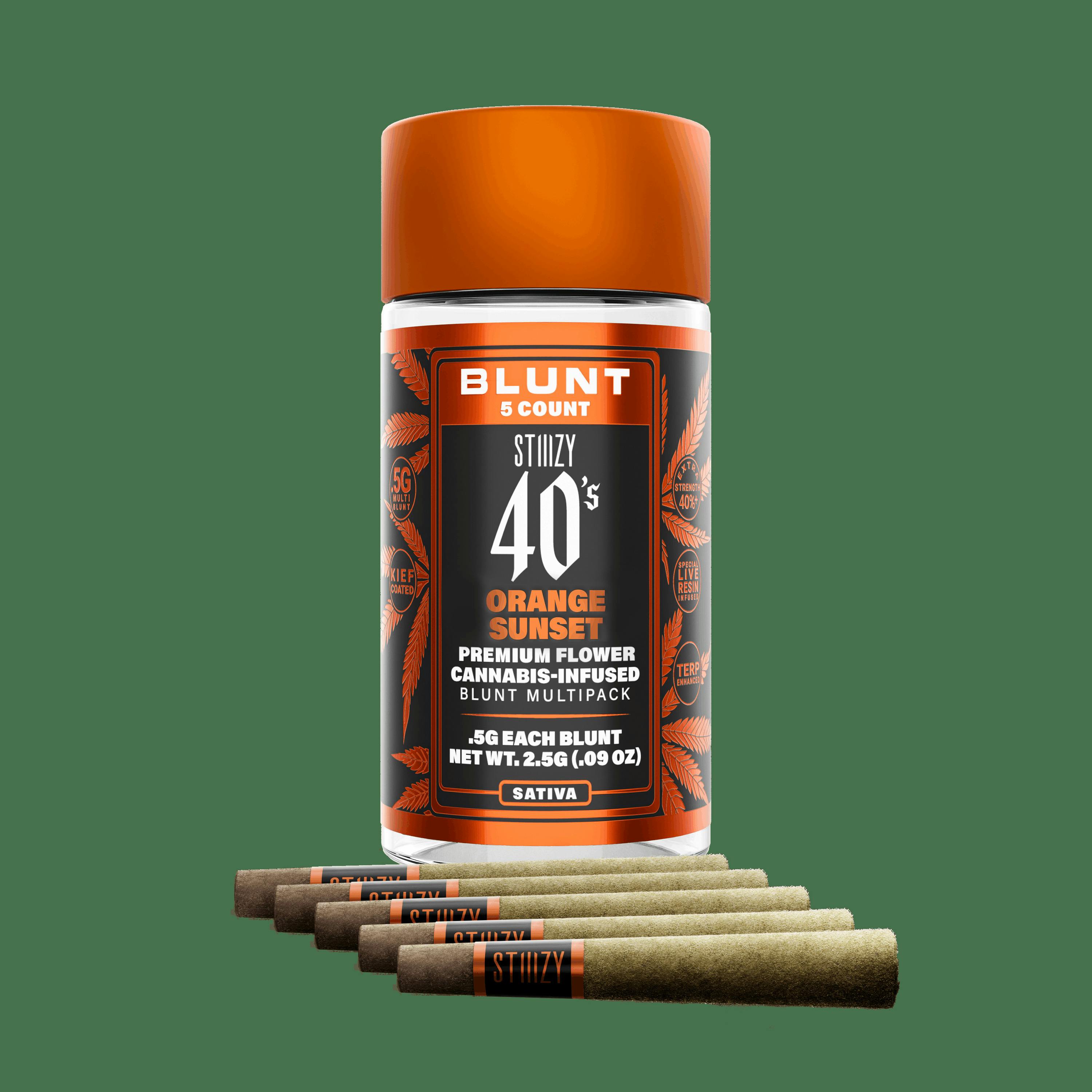 Orange Sunset 5pk Infused Blunts cannabis product