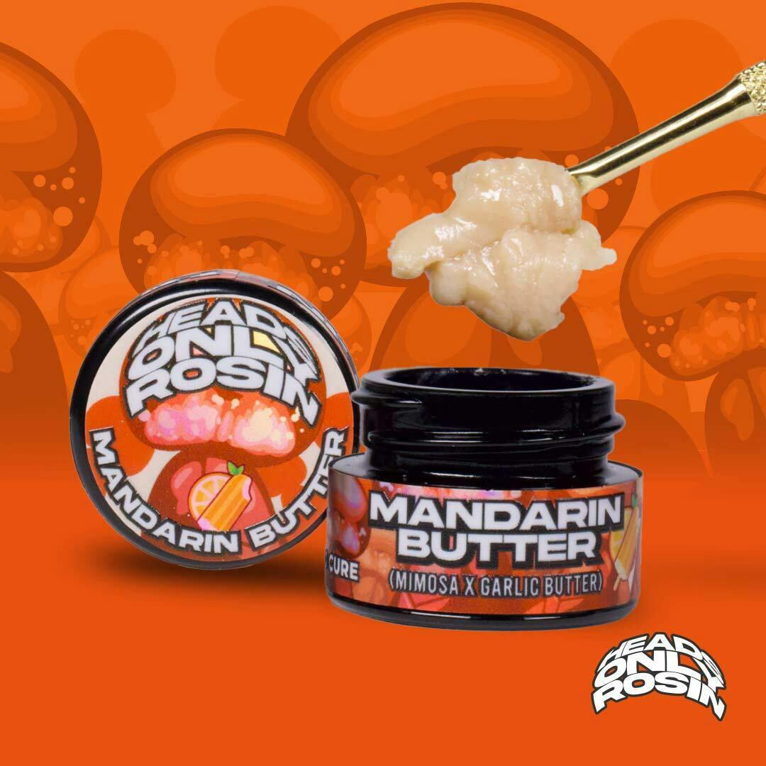 Mandarin Butter Hash Rosin