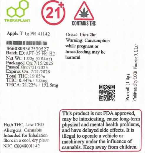 Apple T Pre-Roll 1g (01142)