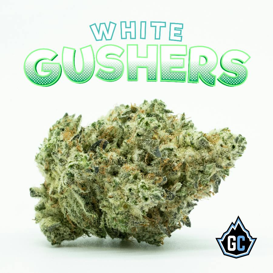 Glacier Cannabis - White Gushers 23.54% - Pre-Packed 1g