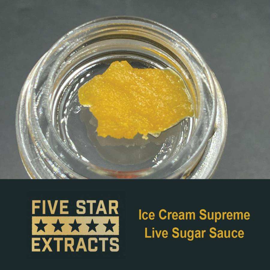 Five Star Extracts - Live Sugar Sauce - Ice Cream Supreme