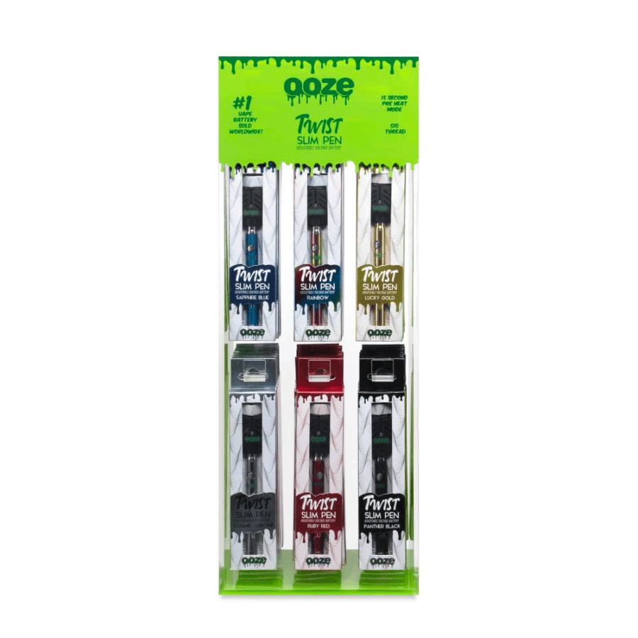 Ooze - Twist Slim Pen 2.0 - Rasta