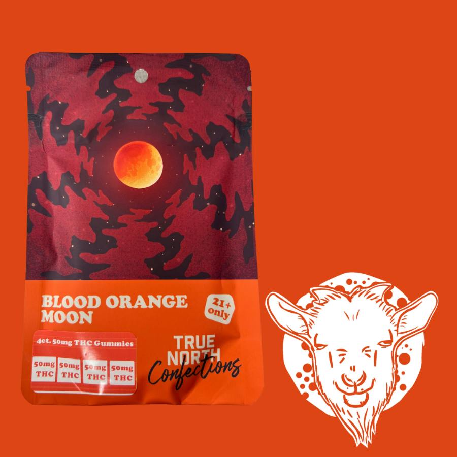 True North Gummies - Blood Orange Moon 4x50mg