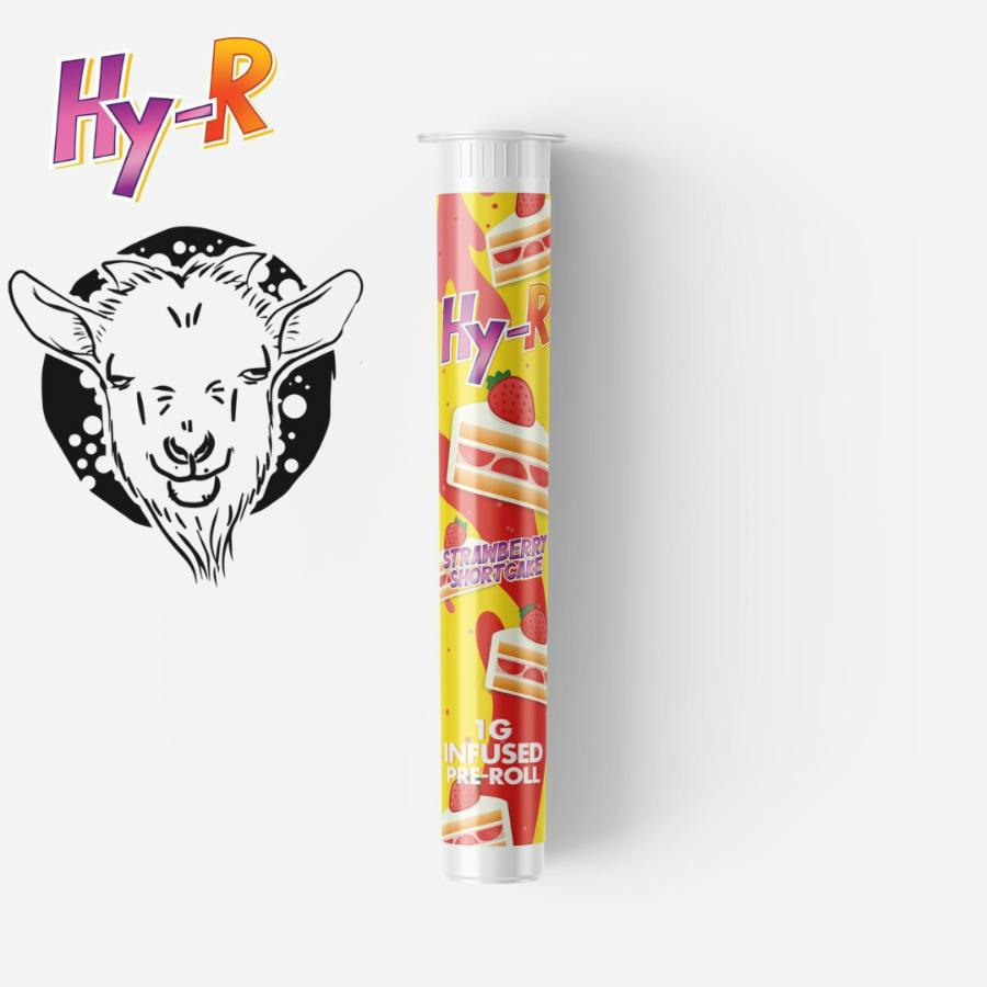 HY-R Infused Joint - Banana Candy at Stoned Goat Cannabis Co.