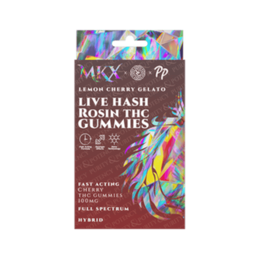 MKX - Hash Rosin Gummies - Super Pure Runtz (Indica)