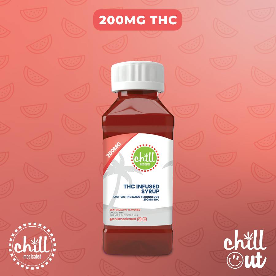Chill Syrup - Watermelon 200mg