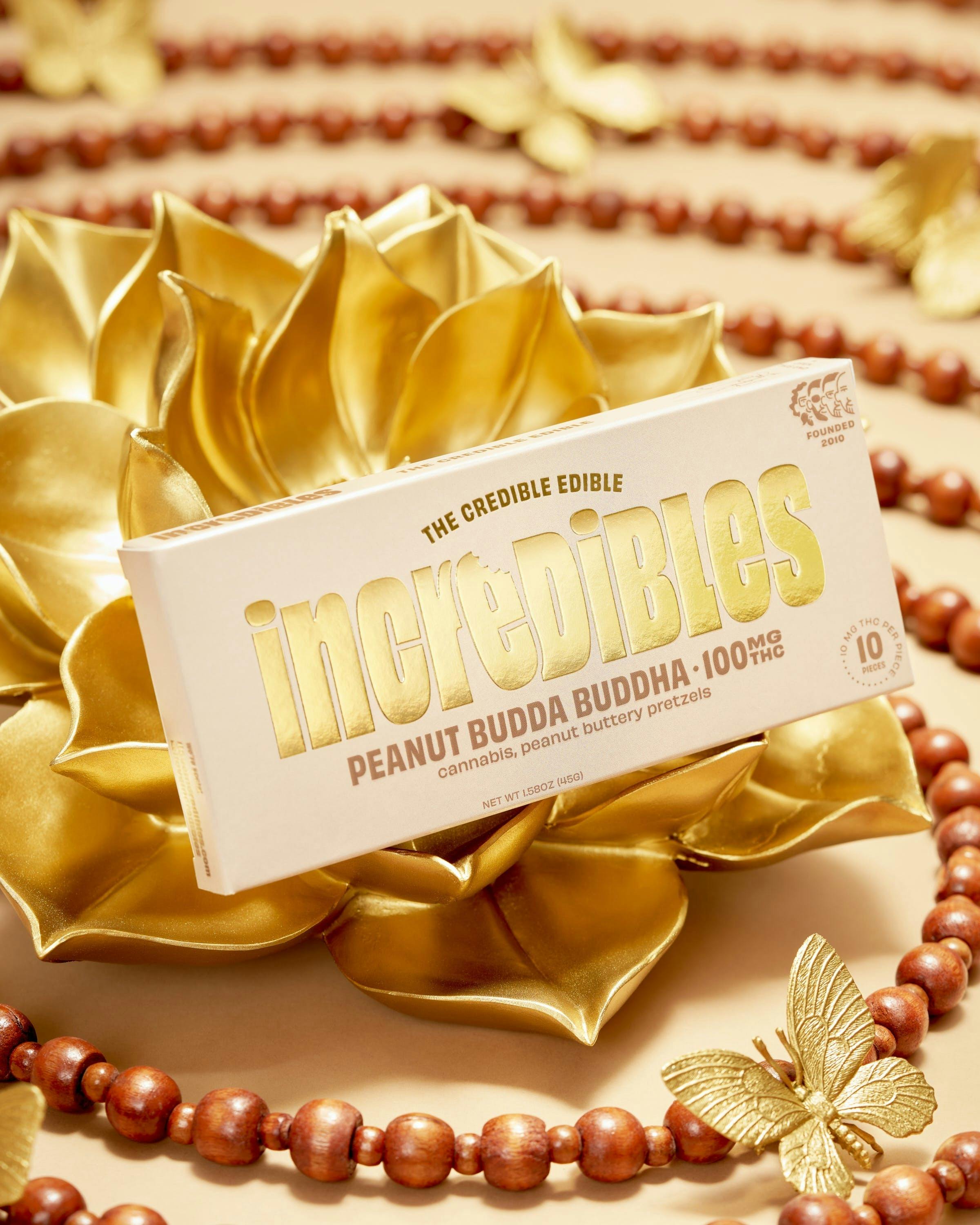 Incredibles | Chocolate 100 MG | Peanut Budda Buddha