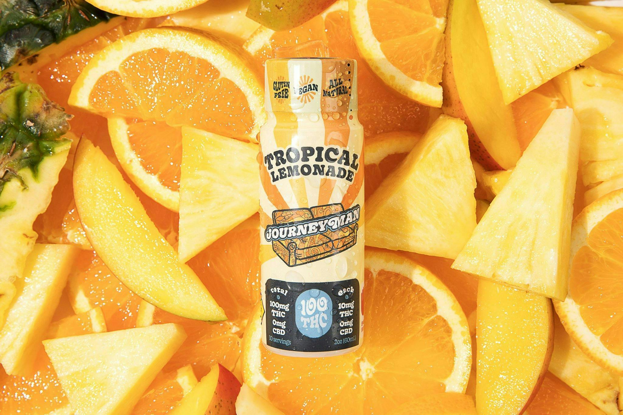 Journeyman | 100MG Beverage | Tropical lemonade