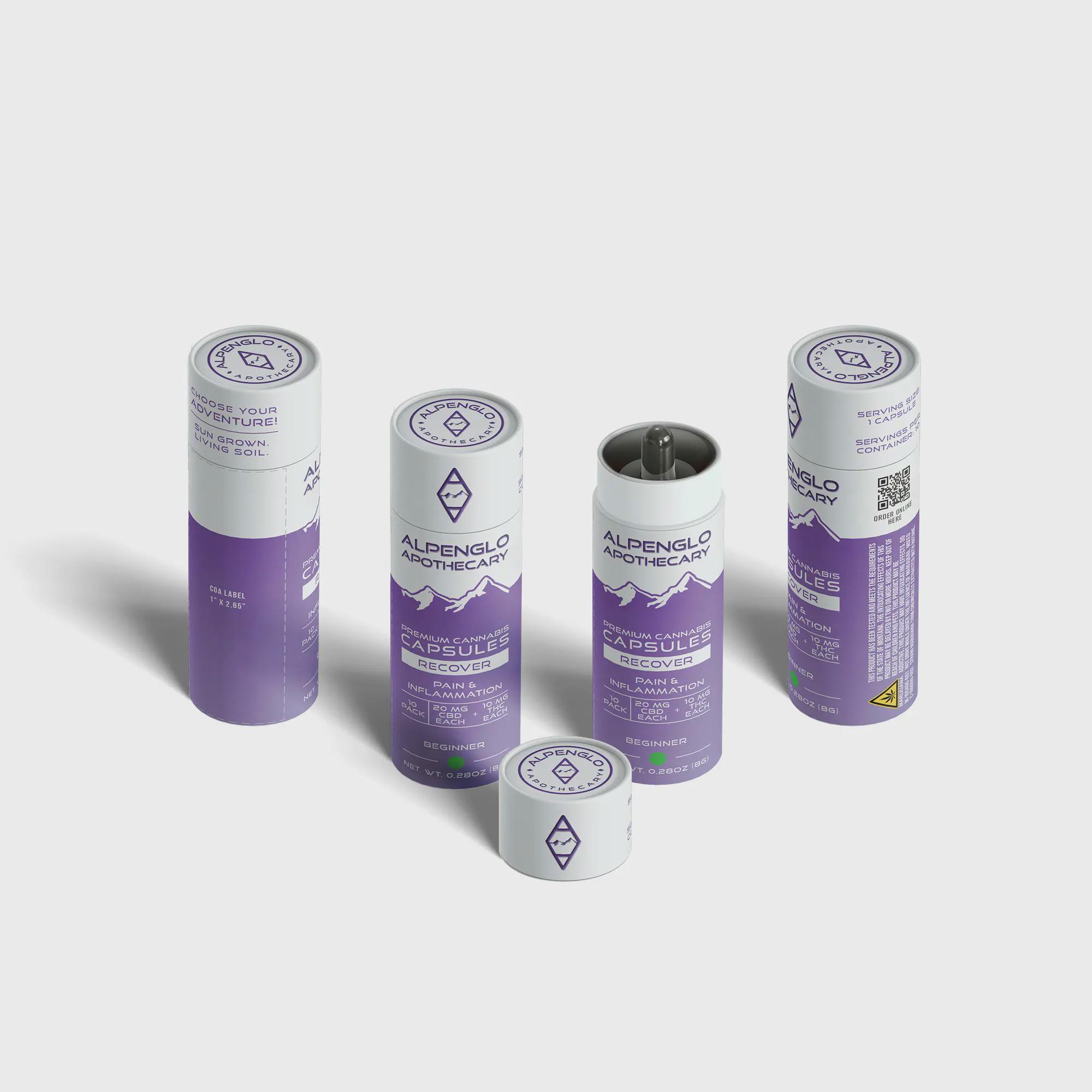 Alpenglo Capsule | Explore (10 Pack) | 250Mg | 09/23/2025