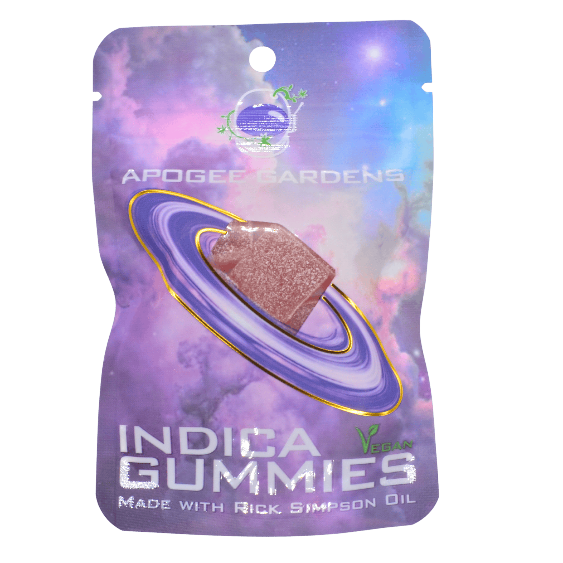 RSO Indica Gummies - - Raspberry