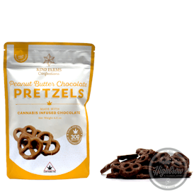 Kind Farms | Peanut Butter | Chocolate Pretzels | 300mg