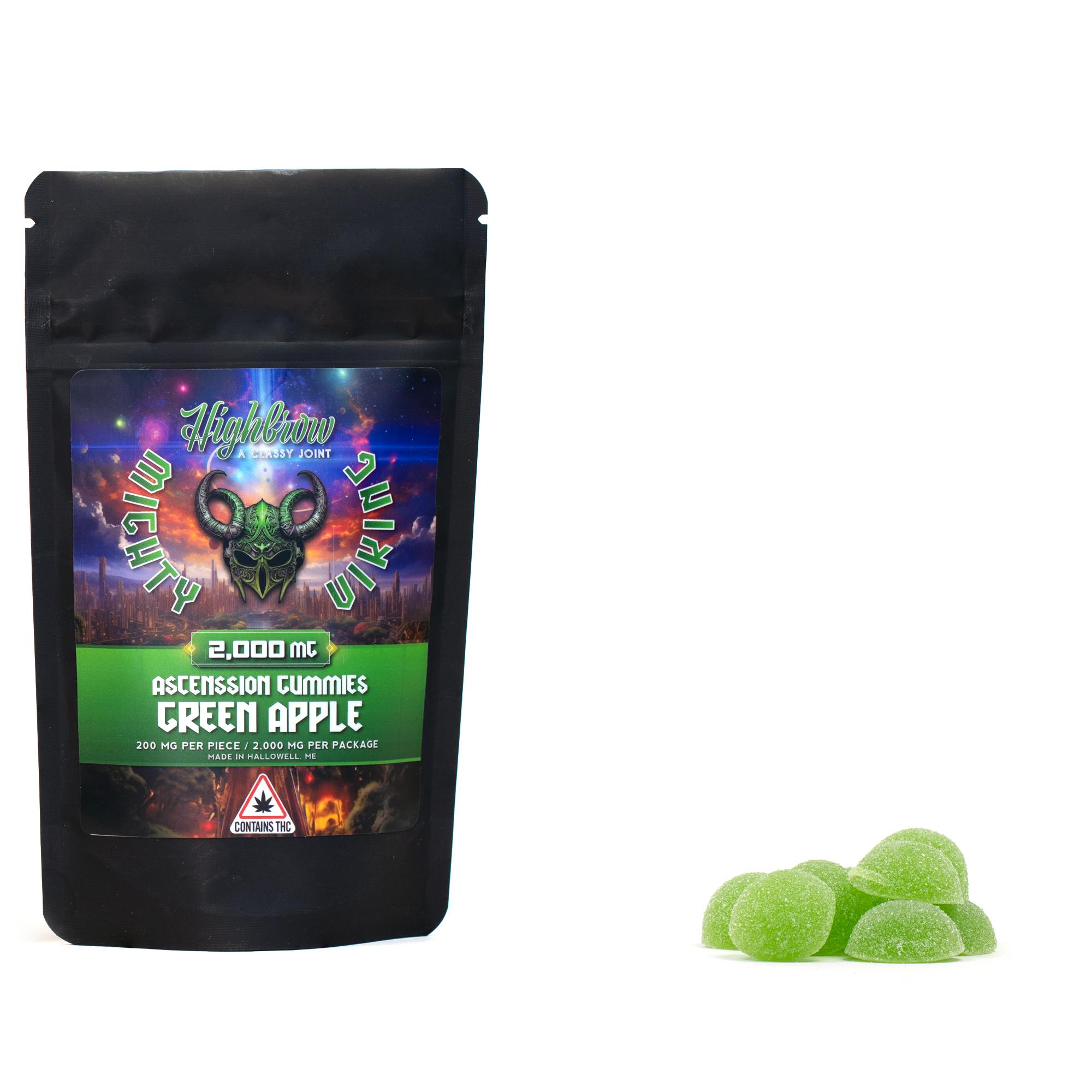 Mighty Viking | Green Apple | Ascension Gummies | 2000mg