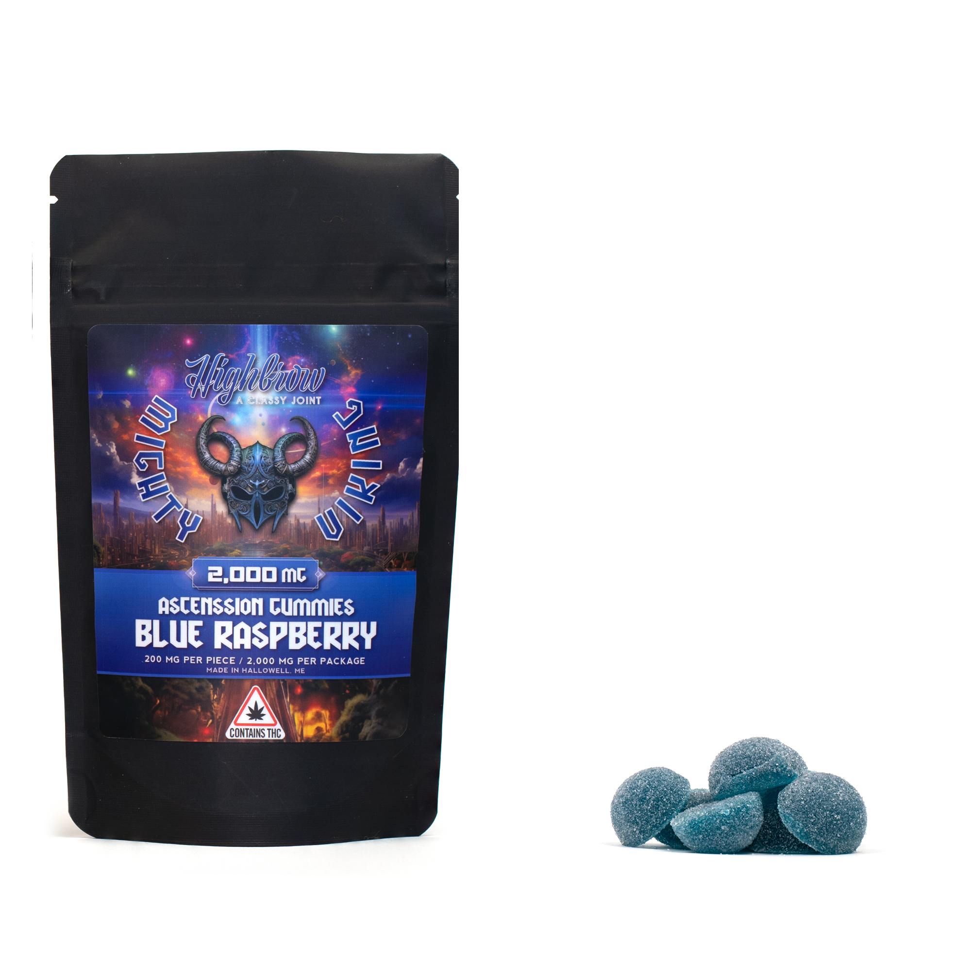 Mighty Viking | Blue Raspberry | Ascension Gummies | 2000mg
