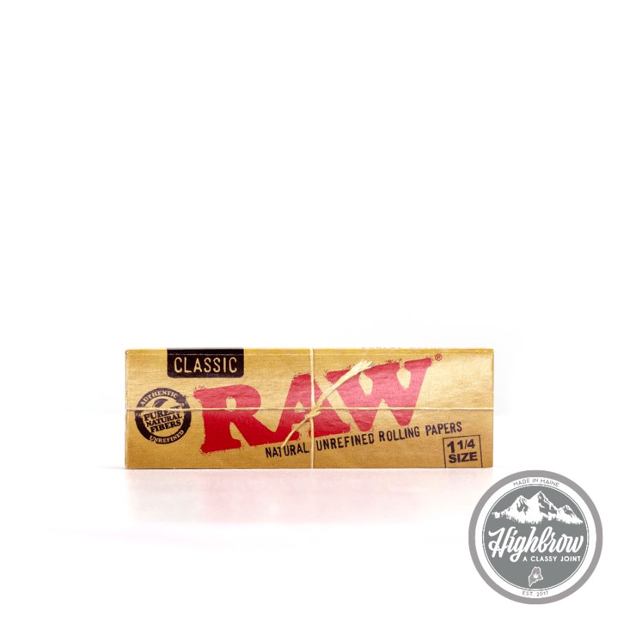 Raw | Classic | 1 1/4 Size Papers | 50 Pack at Highbrow