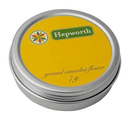 Hepworth 7g Ground Flower in Tin Lemon Tree