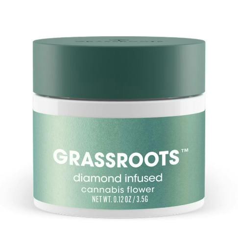 Grassroots Dark Heart Collection Diamond Infused Flower 3.5g Triple Stack (I)