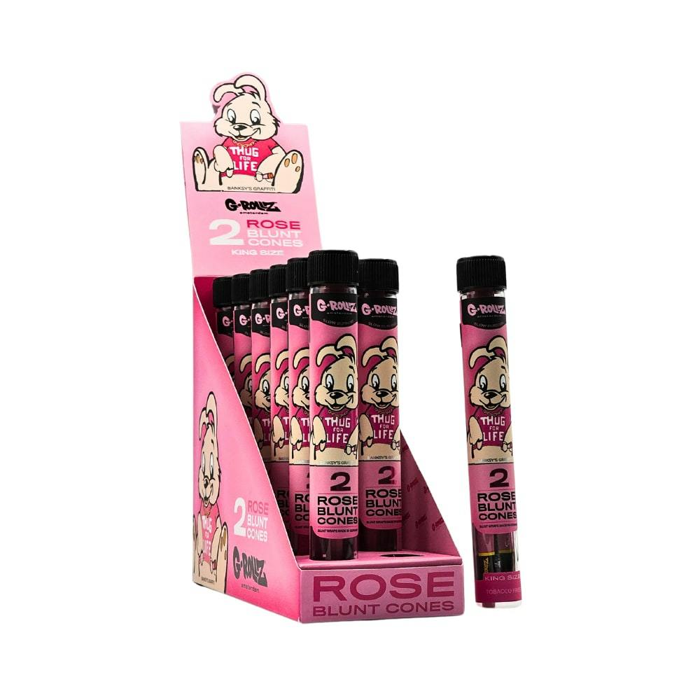 G-Rollz Banksy's Graffiti 2 Pre-Rolled Rose Blunt Cones