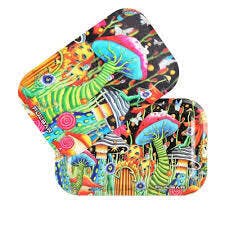 Pulsar garden of cosmic delights rolling tray with lid - medium