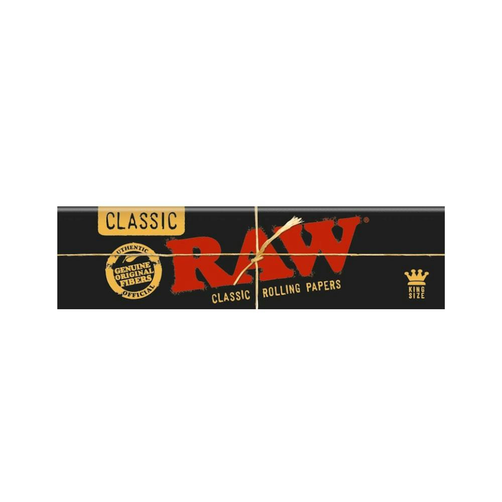 RAW Black King Size Wide Rolling Papers