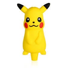 5" Arsenal Anime Electric Mouse Silicone Hand Pipe (Pikachu)