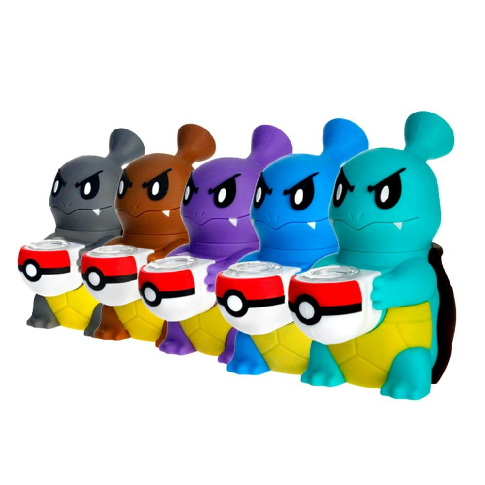 5" Arsenal Creature Series Turtle Silicone Water Pipe (Squirtle)