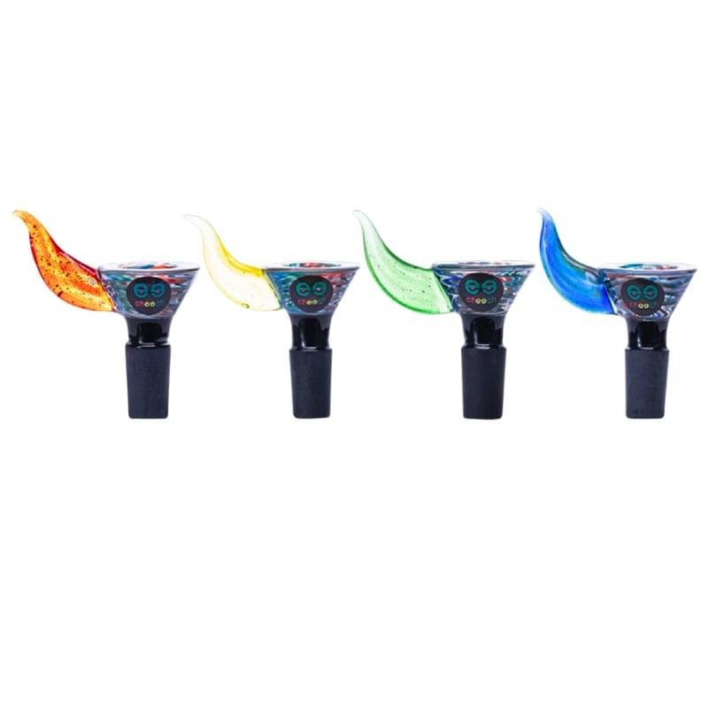 14mm Cheech Sparkle Horn Bowl