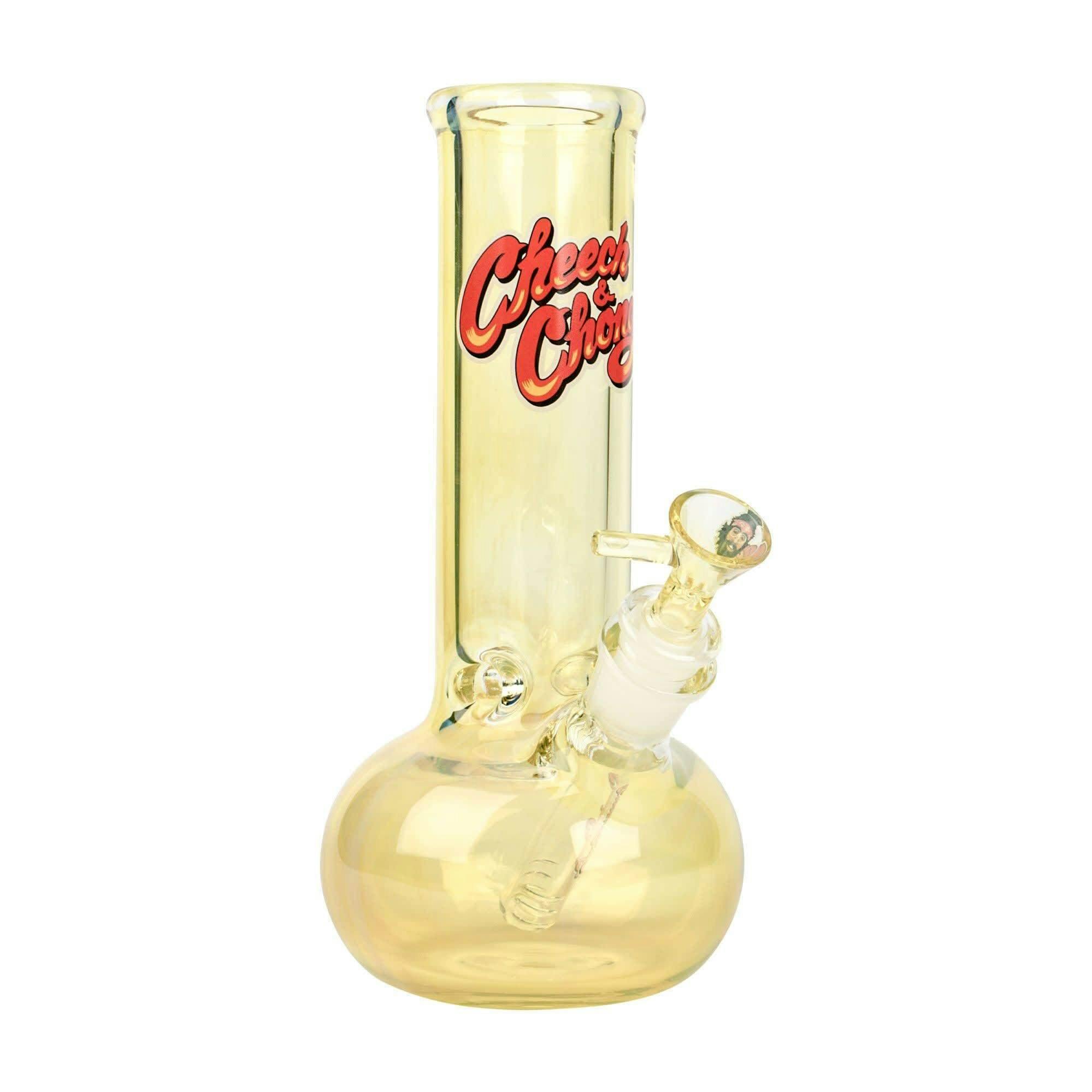 Cheech & Chong Glass 9" Color Changing 7mm Thick Ralph Bubble Tank Tube