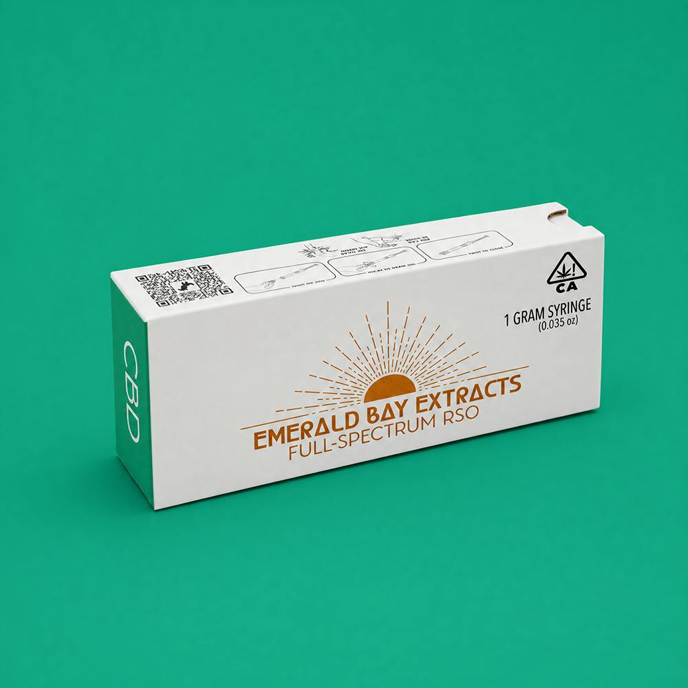 24:1 Valentine X | Emerald Bay Extracts - Rick Simpson Oil (RSO) Syringe