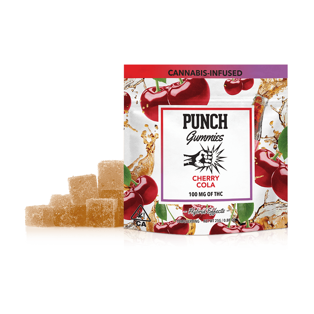 Cherry Cola [10pk] (100mg) | Punch - Gummies