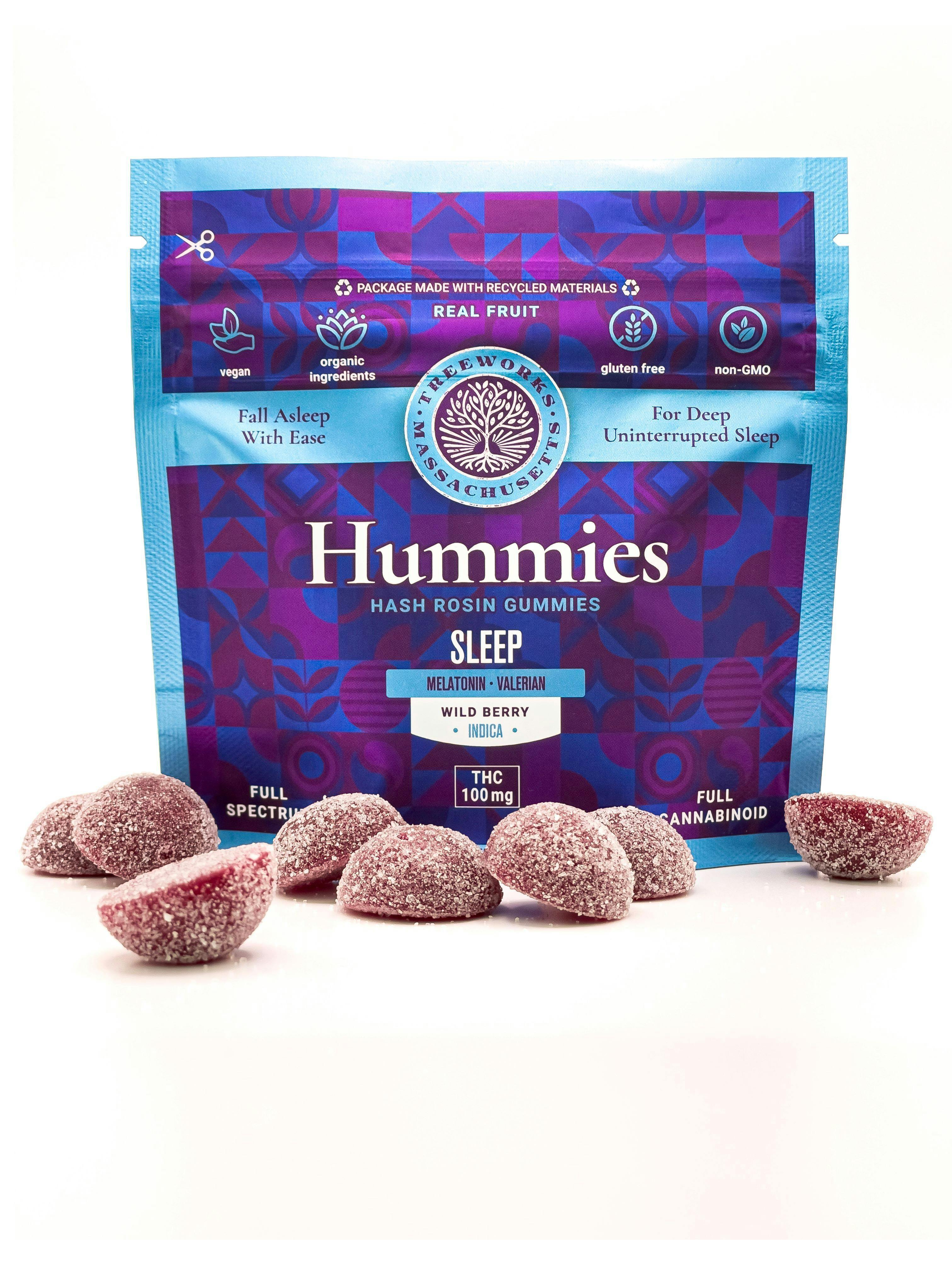 Sleep | 100mg | Hash Rosin Gummies