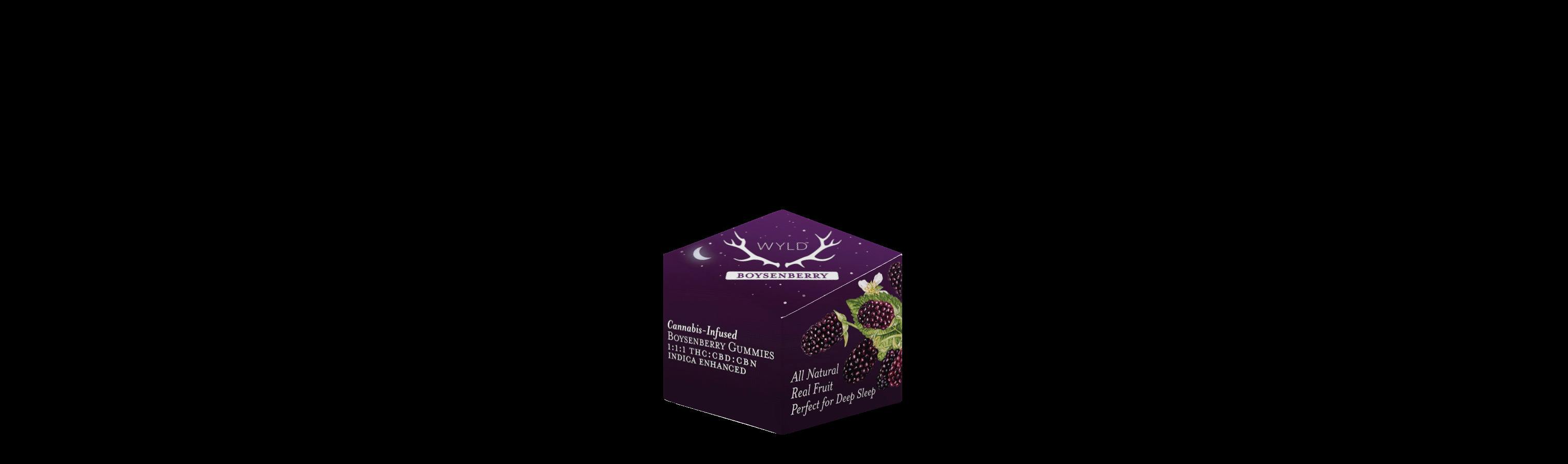 Boysenberry 1:1:1 THC:CBD:CBN | 100mg | Gummies