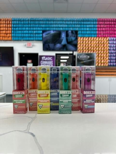 Breeze 1g vape cart Grape Gusher