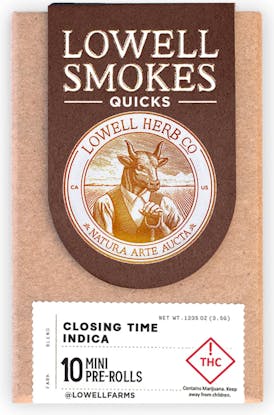 Lowell - Closing Time (I) - Quicks Pre rolls - 3.5g