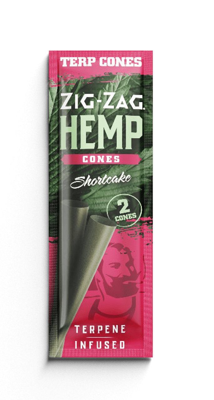 Zig Zag - Terp Infused Shortcake Hemp Cones - 2 Count