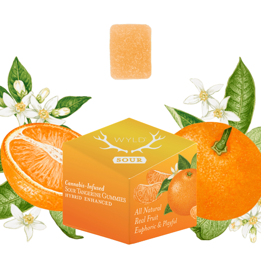 WYLD - Sour Tangerine (H) - Gummies - 100mg