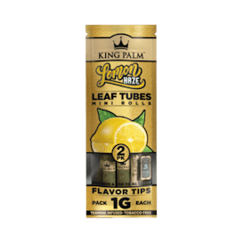 LB - King Palm 2 Pack MINIS Lemon Haze - Cone