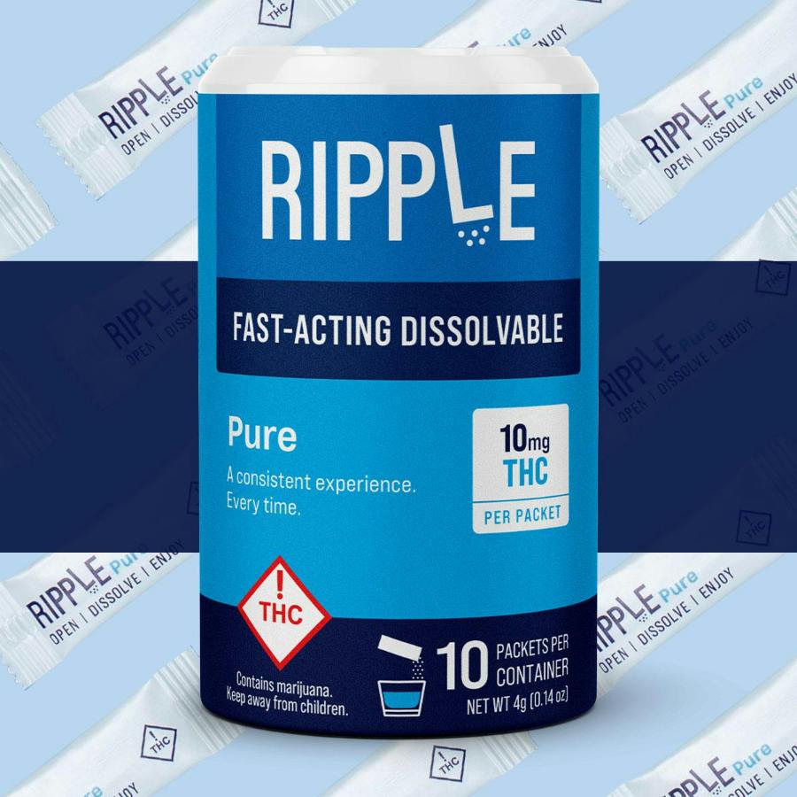 Ripple - Pure 10 (H) - Sublingual Powder - 100 mg