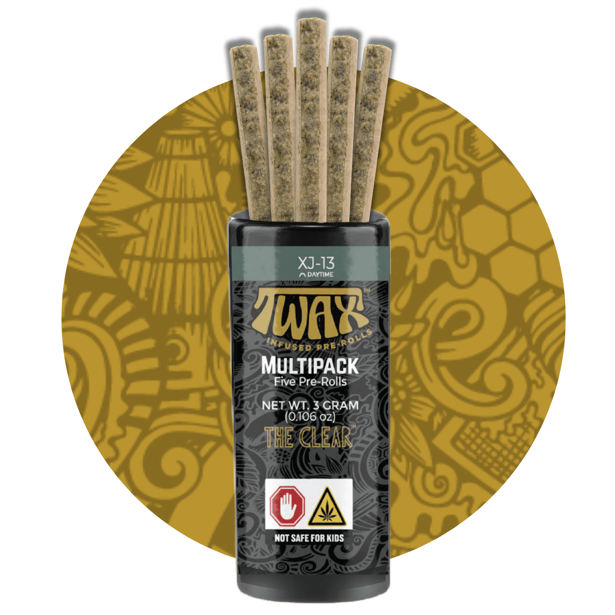 Twax - Infused Joint Multipack - 5 x 0.5 grams - - Blueberry (I)