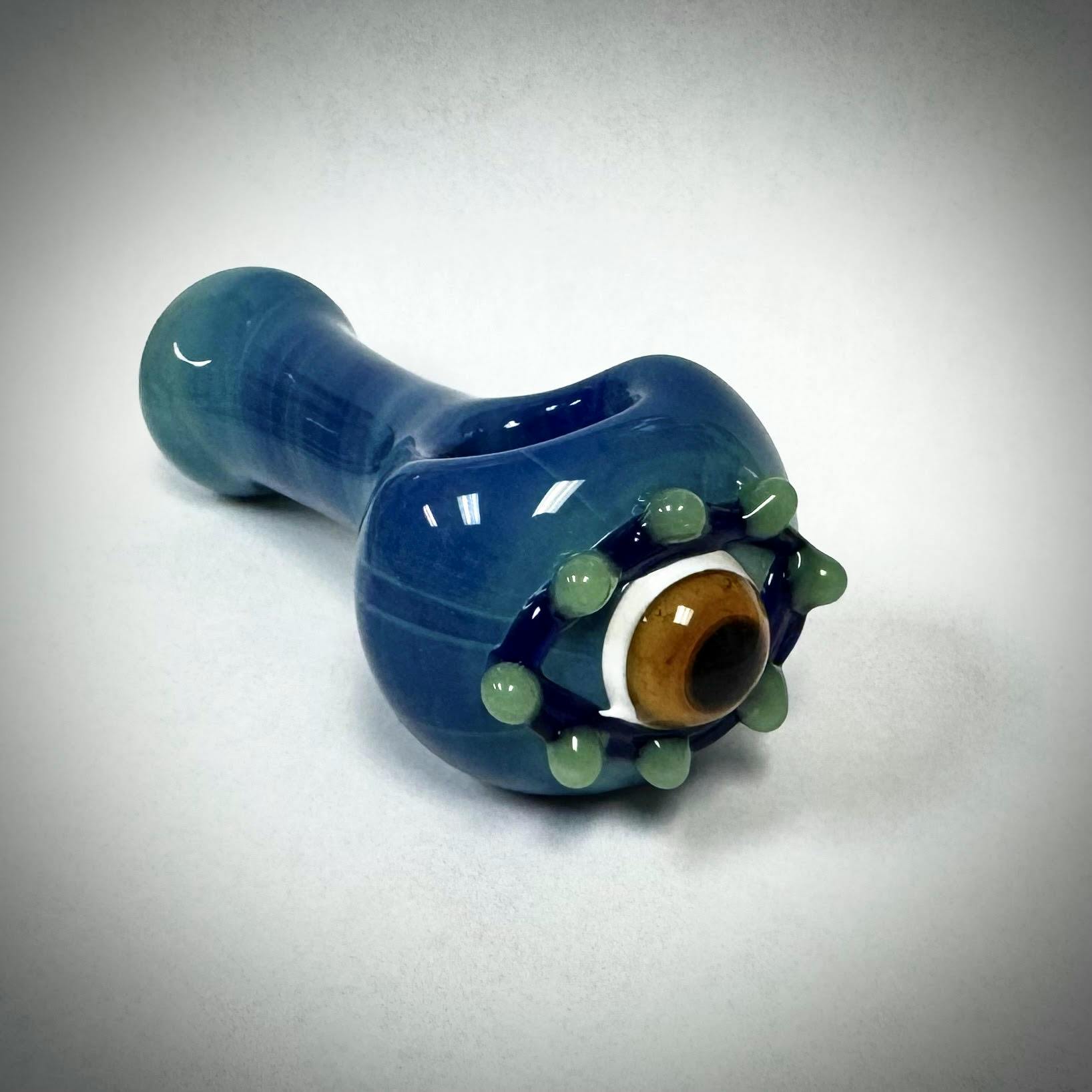 Eye Capped Spoon Hand Pipe